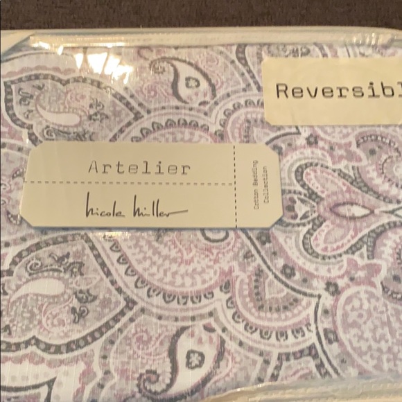 ARTELIER NICOLE MILLER Empire Damask Duvet Set - Picture 6 of 6